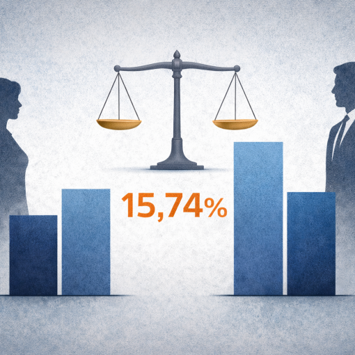 Brecha salarial: ellas cobran un 15,74% menos