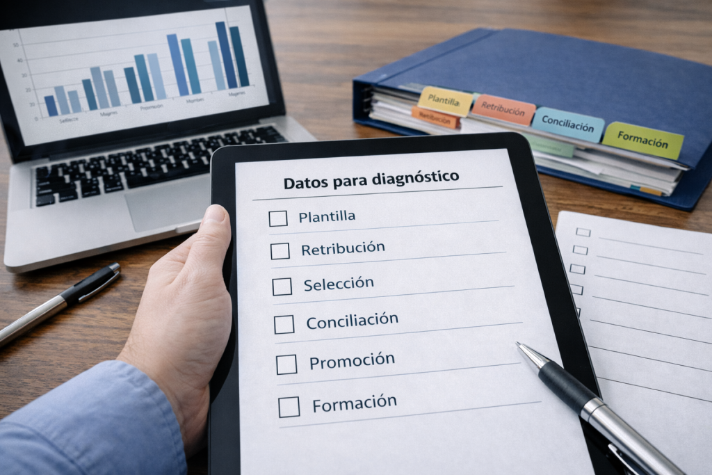 Diagnóstico: qué datos pedir a RRHH