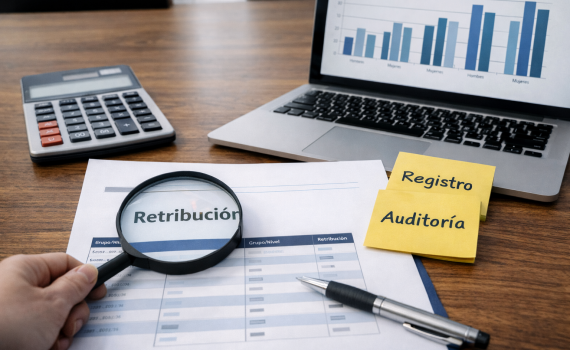 Registro salarial y auditoría retributiva