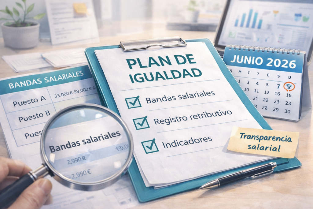 Transparencia salarial: qué cambia en 2026 y cómo prepararlo en tu Plan de Igualdad