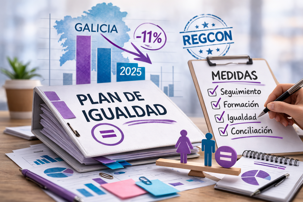 planes de igualdad en Galicia: registro y aplicación en la empresa (2025)